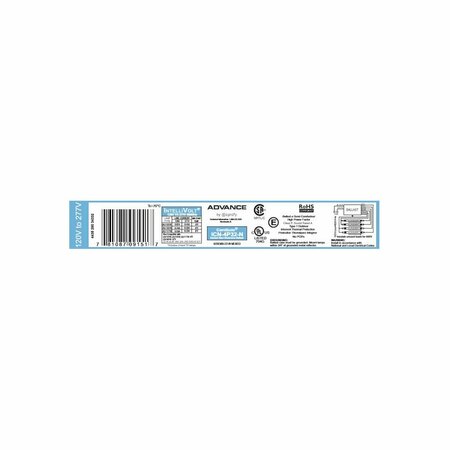 Advance Ballast Elec 3-4 F32T8 ICN4P32N35I